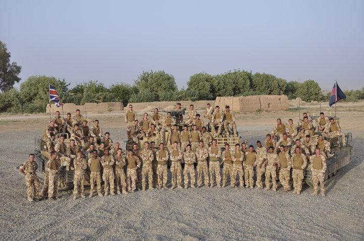 Another group pic of us in Afghan